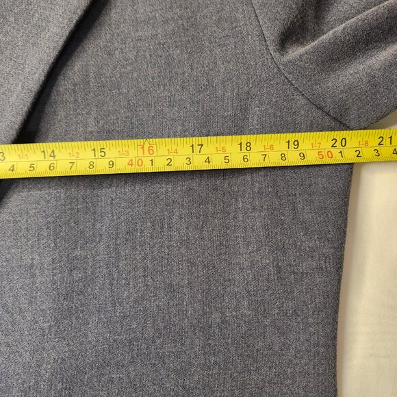 Maurice's Light Blue One Button Women's Blazer Size Large - Picture 6 of 7